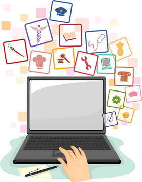 Laptop clip art preview