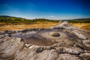 Active mud volcano © Grafvision