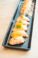 Salmon sushi