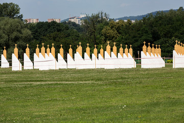  Zone of Reconciliation at the Sanctuary of Divine Mercy in Lagiewniki  . WYD participants will be able to confess to more than 50 additional confessionals. Cracow. Poland