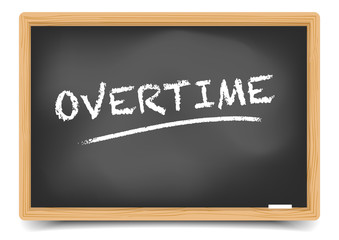 Blackboard Concept Overtime