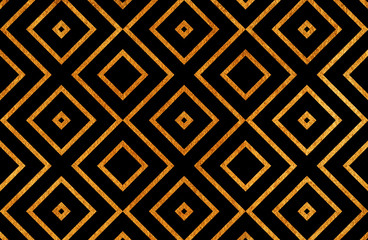 Geometrical golden pattern.
