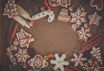 christmas gingerbread cookies