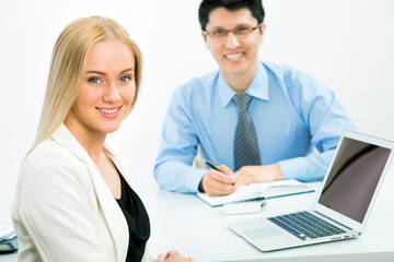 Obraz premium Business people