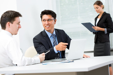 Fototapeta premium Business people