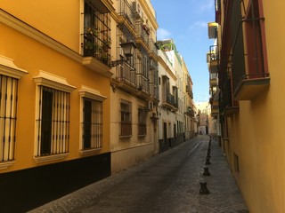 In the streets of Seville