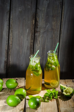 Lime lemonade syrup