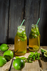 Lime lemonade syrup