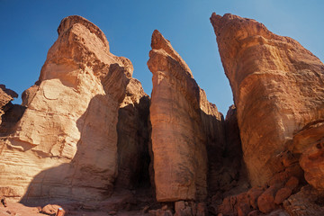 The Solomons Pillars, Israel