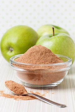 Crushed Apple Fiber, Green Apple