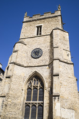 Fototapeta na wymiar St. Botolph’s church in Cambridge