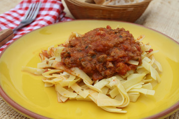 tagliatelles bolognaise 23072016