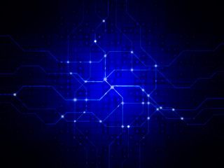 Communication concept. Abstract Technology background