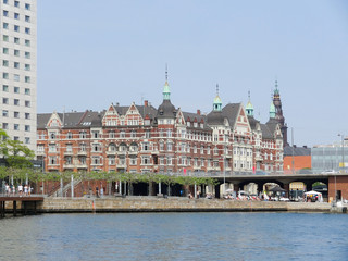 Fototapeta premium waterside scenery in Copenhagen