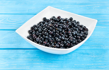 Blueberries in bowl
