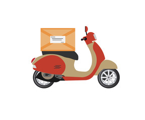 Obraz premium scooter icon