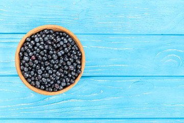 Blueberries in bowl