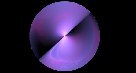  fractal disk background.  Kaleidoscopic round pattern