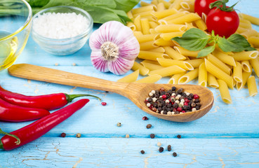 Pasta ingredients