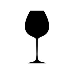 Vector Illustration wine glass icon