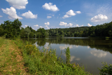 Fototapeta na wymiar Quiet lake / Landscape with lake