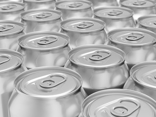 drink cans background