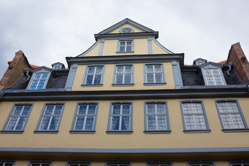 Fototapeta premium Typical architecture in Frankfurt am Main old town in Germany