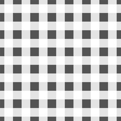 Vector seamless checkered fabric pattern texture background
