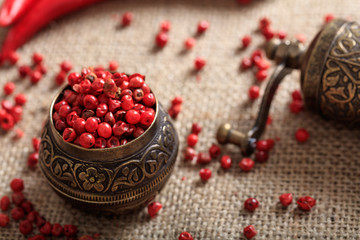 Dried red pepper spice