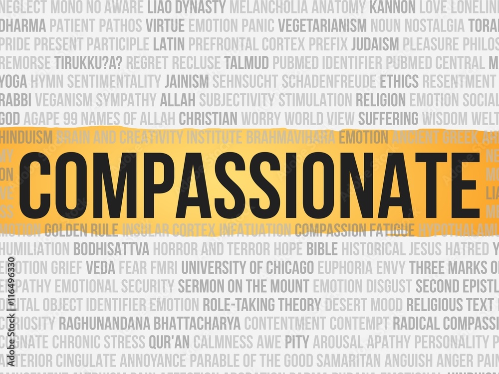 Sticker compassionate