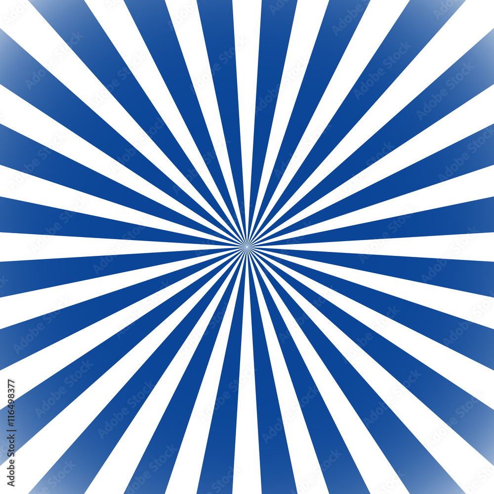 Poster starburst, sunburst background. circular monochrome pattern with