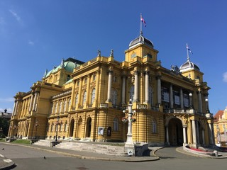 Fototapeta premium Croatian National Theatre