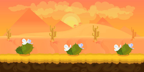 Desert Game Background