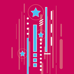 Geometric abstract background.