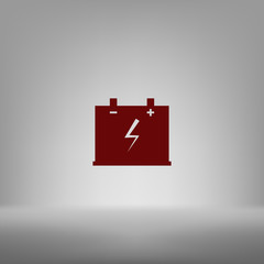 Fototapeta na wymiar Car battery icon