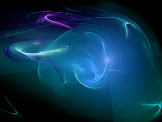 Abstract fractal background