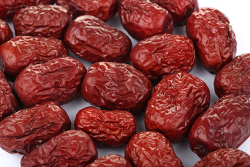 Dates isolated on the white background