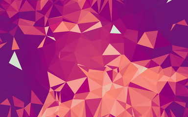 Abstract low poly background, geometry triangle