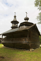 Russian wooden architecture.