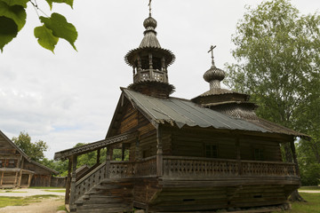 Russian wooden architecture.