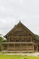 Russian wooden architecture.