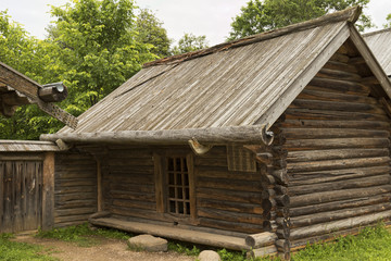 Russian wooden architecture.