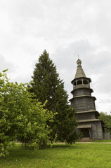 Fototapeta premium Russian wooden architecture.