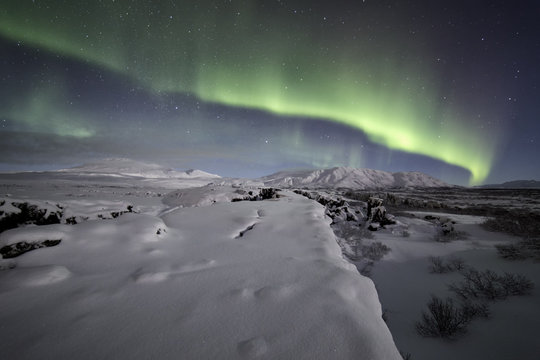 Auroras in Iceland