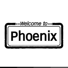 Welcome to Phoenix City illustration design