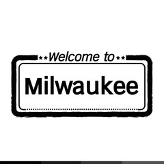 Welcome to Milwaukee City illustration design