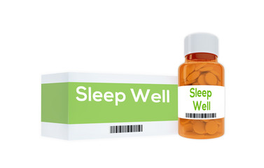 Obraz premium Sleep Well - health concept