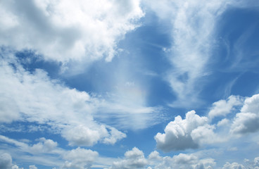 blue sky