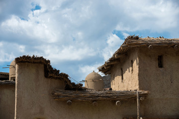 Old oriental antique fortress