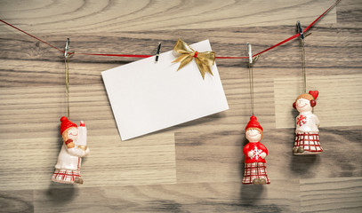 3 Wichtel mit Wunschzettel 